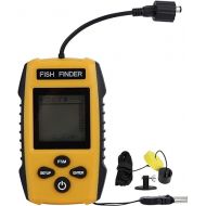 Fdit Handheld Fish Finders Wired Fishing Finder Sensor Sonar Ultrasonic Portable Fish Finders for Sea Fishing