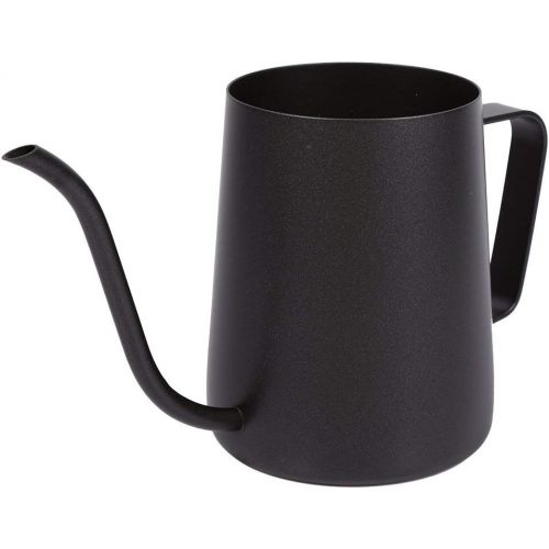  Fdit Kaffeekessel mit langem Schwanenhals-Ausguss, Edelstahl, perfekte Durchflussregulierung, 250 ml/350 ml, Edelstahl, 350ML