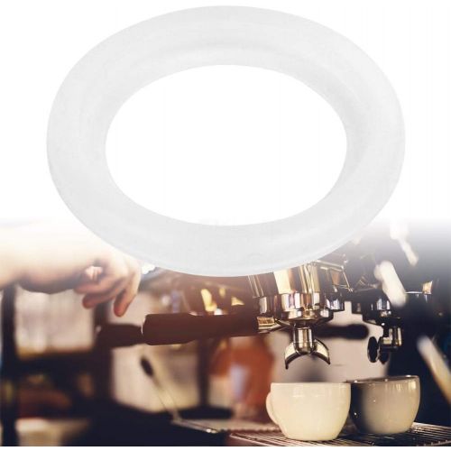  Fdit Silicone Seal Ring Seal gasket Universal Espresso Coffee Machine Accessory Part for GS-R002 Home Kitchen Cafe White