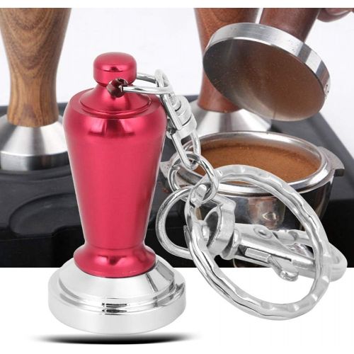  Fdit Mini Coffee Tamper Key Chain Powder Hammer Key Ring Coffee Appliance Pendant Peripheral Gifts Collection Espresso Machine Accessories Tampers(#2)