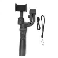 Fdit 3-Axis Smartphone Stabilizer, -Shaking Phone Ballhead Handheld Stabilizer for Multifunctional Shooting