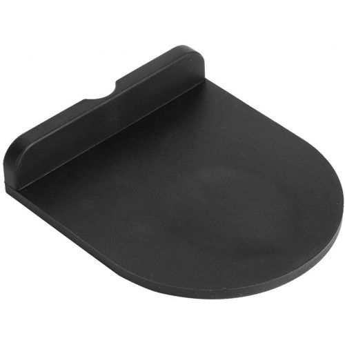  Fdit Coffee Tamper Mat Multi-function Thicken Anti-skid Wear Resistance Station Anti-Slip Mat Holder Silicone Espresso Pad(Black)