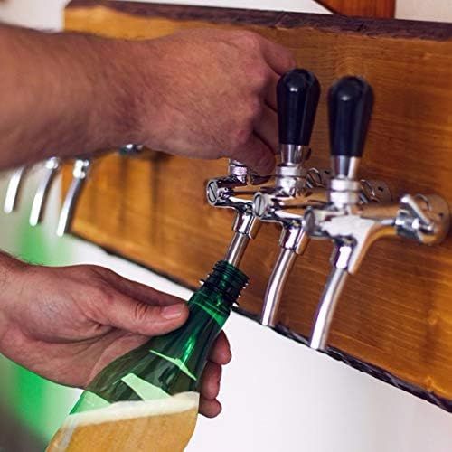  [아마존베스트]Fdit Adjustable Tap for Beer from Barrel with Flow Regulator 4-Inch Tap Kit for Homebrew Taper Beers Multiway Packing