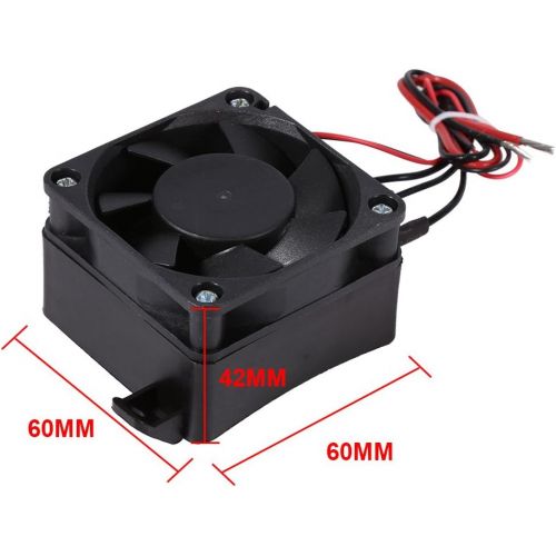  Fdit PTC Car Fan Air Heater for Small Room Space (12V 100W)
