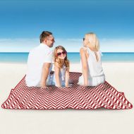 Feagar Laura Ashley Seaside Beach Tote & Family Blanket
