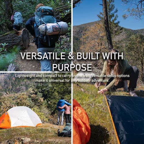  [아마존베스트]Featherstone 2 Person Backpacking Tent Lightweight for 3-Season Outdoor Camping, Hiking, and Biking - Includes Footprint, Waterproof, Packs Light and Compact