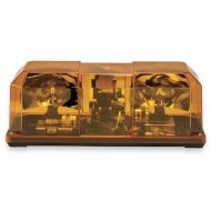 Federal Signal 450112-02 HighLighter Halogen Mini-Lightbar, Class 1, CAC Title 13, Permanent Mount with Amber Dome