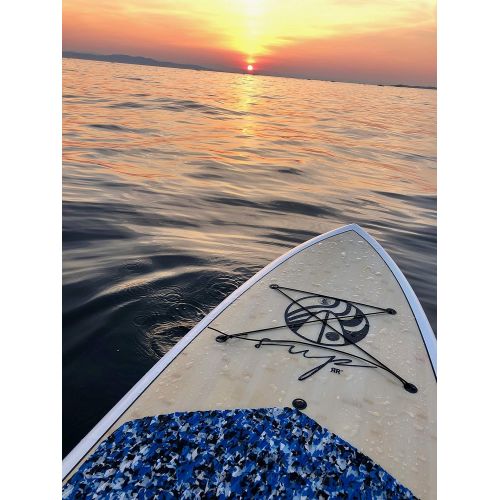  Fedmax Stand up Paddle Board 10’6 Bamboo and Carbon Fiber