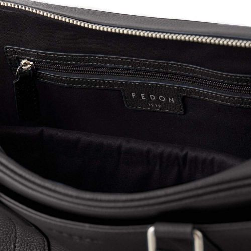  Fedon 1919 - Ohanian - Leather Duffle bag - MB1910025 (Black)