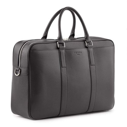  Fedon 1919 - Ohanian - Leather Duffle bag - MB1910025 (Black)