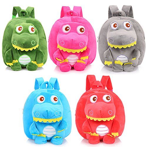  FeelMeStyle Kids Dinosaur Backpack Preschool Toddler Backpack 3D Cute Animal Children Backpacks for Boys Girls