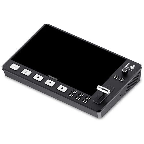  FeelWorld L4 HDMI Livestream Switcher with 10.1