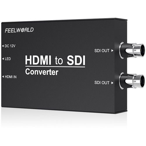  FeelWorld HDMI to SDI Converter (Black Housing)