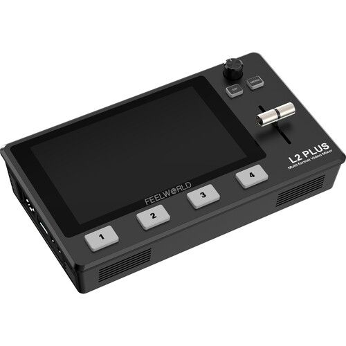  FeelWorld HDMI Live Stream Switcher with Built-In 5.5