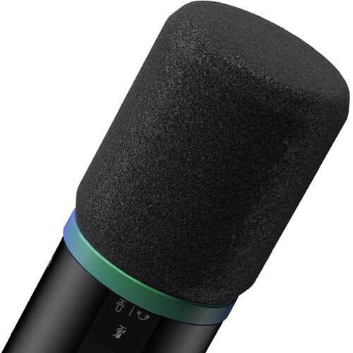  FeelWorld PM1-AS XLR USB Dynamic Microphone for Podcast, Gaming & Live Streaming