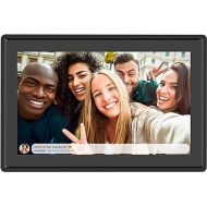 10.1 Inch 16GB Smart WiFi Digital Picture Frame, Send Photos or Small Videos from Anywhere, Touch Screen, 800x1280 IPS LCD Panel, Portrait and Landscape(Black)