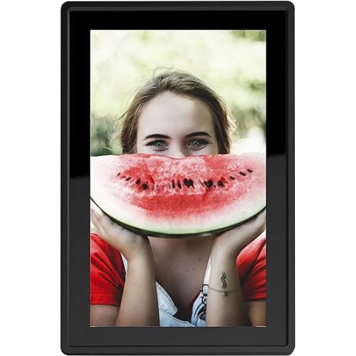  10.1 Inch 16GB Smart WiFi Digital Picture Frame, Send Photos or Small Videos from Anywhere, Touch Screen, 800x1280 IPS LCD Panel, Portrait and Landscape(Black)