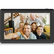 11.6 Inch 16GB WiFi Digital Picture Frame, 2.4GHz and 5GHz Dual Band WiFi, Touch Screen, 1920x1080 IPS LCD Panel, Send Photos or Small Videos from Anywhere(Black)