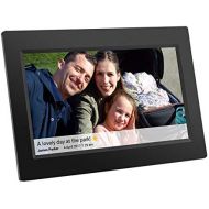 [아마존 핫딜]  [아마존핫딜]Feelcare 10 Inch Smart WiFi Digital Photo Frame with Touch Screen, IPS LCD Panel, Built in 8GB Memory, Wall-Mountable, Portrait&Landscape, Instantly Sharing Moments(Black)