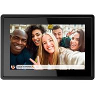 [아마존베스트]Feelcare 7 Inch 16GB Smart WiFi Digital Picture Frame, Send Photos from Anywhere in The World, Touch Screen, IPS LCD Panel, Wall-Mountable, Portrait and Landscape(Black)