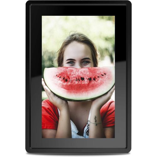  [아마존베스트]Feelcare 7 Inch 16GB Smart WiFi Digital Picture Frame, Send Photos from Anywhere in The World, Touch Screen, IPS LCD Panel, Wall-Mountable, Portrait and Landscape(Black)