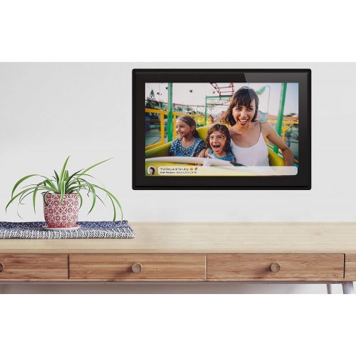  [아마존베스트]Feelcare 15.6 Inch 16GB WiFi Digital Picture Frame with FHD 1920x1080 IPS Display,Touch Screen,Send Photos from Anywhere in The World, Wall Mountable, Portrait and Landscape(Black)