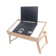 Feelfly feelfly Adjustable Wooden Computer Table-White Bottom Table Adjustable Height of This Computer deskadjust 5 Gears Save a lot of Space