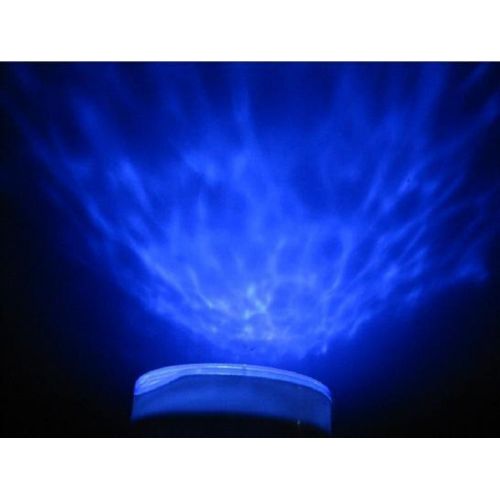  Feifuns Ocean Wave Night Light Projector [Includes Adapter] with Music Player Blue Sea Daren Waves Projection...