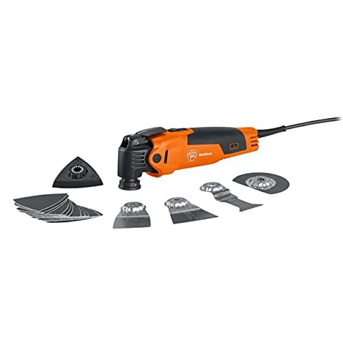  Fein FMM350QSL MultiMaster Corded Oscillating Multi-Tool with QuickStart and StarLockPlus for Snap-Fit Accessory Change - 350W - 72295267090