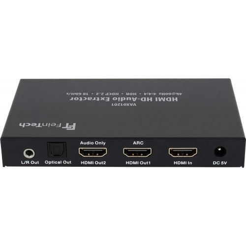  FeinTech VAX01201 HDMI HD Audio Extractor 7.1 ARC Dolby Atmos DTS 4K 60Hz HDR