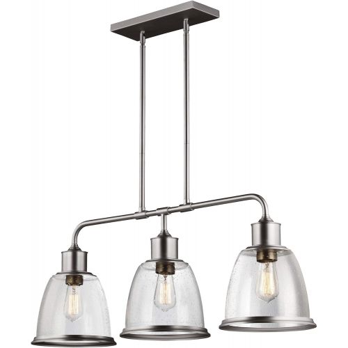  Feiss F30193ORB Hobson Island Chandelier Lighting, Bronze, 3-Light (36W x 14H) 225watts