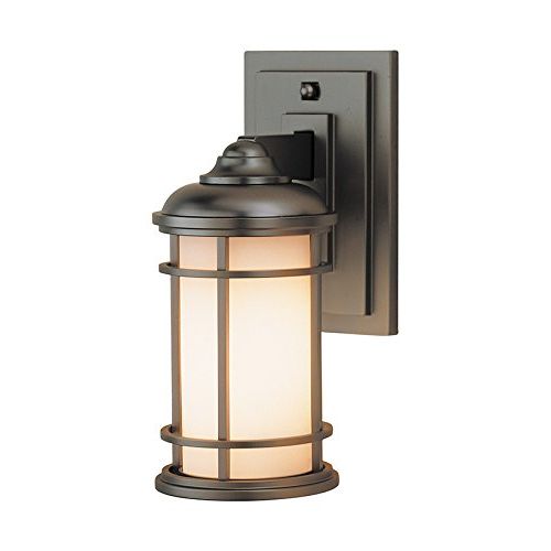  Feiss OL2200BB, Lighthouse, 1 Light Wall Lantern, Burnished Bronze