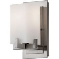 Feiss VS18403-PN Riva Glass Wall Vanity Bath Lighting, Chrome, 3-Light (21.5W x 9H) 300watts