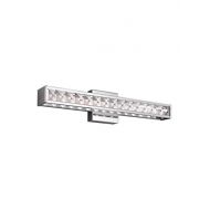 Feiss WB1832CH-LED LED Vanity Lighting Fixture, 2700K CCT, Chrome