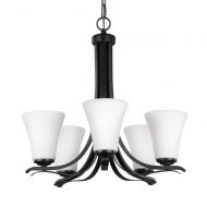 Feiss F2979/5ORB Summerdale Chandeliers Lighting 5, Oil-Rubbed Bronze