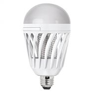 Feit Electric C60/850/BZ/LED 2 in 1 Mosquito Killer Lamp UV Led Electronic Insect & Fly Killer, Bug Zapper LED Light Bulb , White