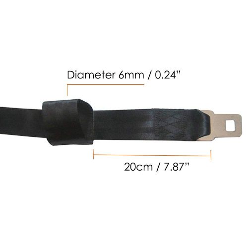  [아마존베스트]Feiteplus E24 Certificated 59 Automotive Airplane Safety Seat Belt Extender for Child Babies Adjustable