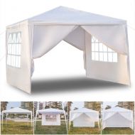 Feiuruhf IEnkidu Waterproof Tent Home Use Tent White Wedding Tent Party Tent Parking Shed