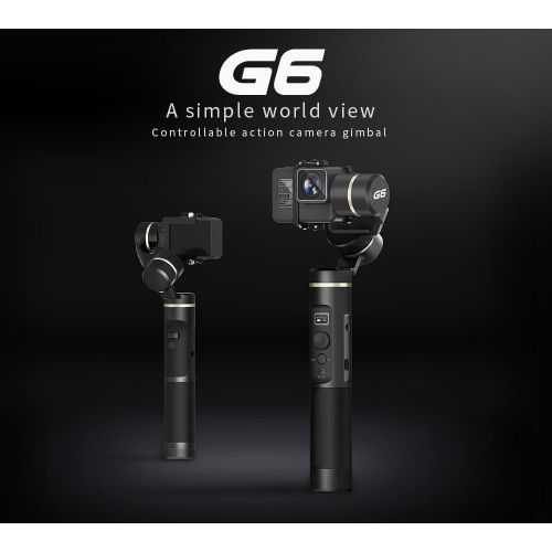  FeiyuTech Feiyu G6 3-Axis Handheld Gimbal for GoPro Hero 6/5 / 4/3+ / 3 Yi cam 4K / AEE with WiFi + Blue Tooth OLED Screen