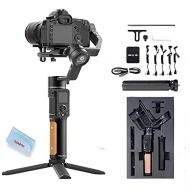 FeiyuTech AK2000C Gimbal Camera Handheld Stabilizer with OLED Touch Screen Compatible for DSLR Camera Sony A9/A7series a6300 Canon M50 EOS R Panasonic Nikon Fujifilm 4.85 lb Payloa