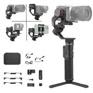 FeiyuTech G6 Max Camera Gimbal Stabilizer for Lightweight Mirrorless/Action/Pocket Camera,Smartphone,SonyZV1 a6300/a6500 Canon 200D M50 Panasonic,GoproHero 8/7/6/5,iOS/Android app,