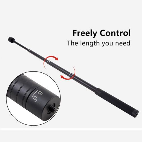  FeiyuTech V3 Adjustable Extension Pole for Feiyutech SPG2 WG2X G6 G6 plus Handheld Gimbals 16cm-50cm (6 inch-20 inch) with 1/4 Thread