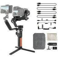 FeiyuTech AK2000S [Official] Camera Stabilizer,Handheld 3 Axis DSLR Mirrorless Camera Gimbal, 4.85lbs Payload,Pull Focus,Zoom for Canon Sony Panasonic Fujifilm Nikon
