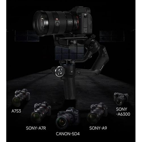  FeiyuTech Gimbal Stabilizer for Mirrorless / DSLR Camera 3-Axis Camera Stabilizer SCORP-C for Sony a9/a7/A6300/A6400,Canon EOS R,M50,80D,Panasonic GH4,GH5,Nikon Z7,FUJIFILM XT4/XT3