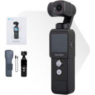 FeiyuTech Feiyu Pocket-2 Action Camera 4K 60FPS 12MP with 3-Axis Gimbal Stabilizer, 130° Wide Angle, 1.3 Touch Screen, WiFi, for Filming Travel Vlog Video