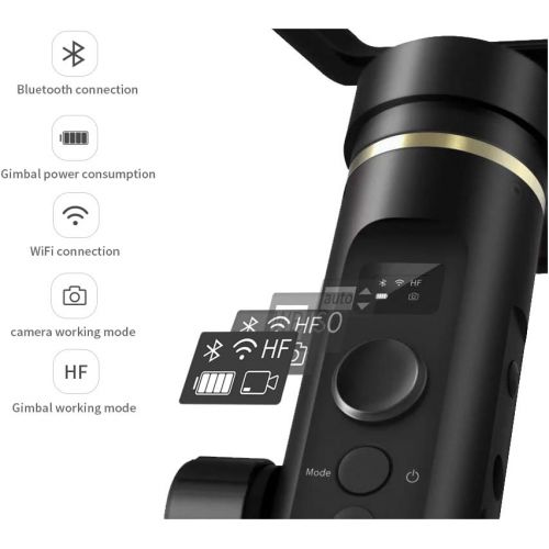  FeiyuTech G6 Plus 3-Axis Handheld Stabilizer Gimbal for Gopro 8 7 6 5 Sony RX0 DJI Osmo Action Camera, Mirrorless Camera,Pocket Camera,Smartphone iPhone X Xs XR 8 7 Xiao MI Samsung