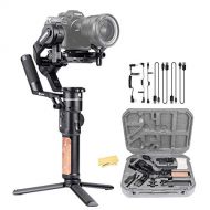 FeiyuTech Feiyu AK2000 S Ak2000S 3 Axis Handheld Gimbal Stabilizer for Sony a9 a7 ii a6500 Series Canon 5D Panasonic GH5 GH4 Nikon D850 Mirrorless and DSLR Digital Camera, Smart Touch Panel
