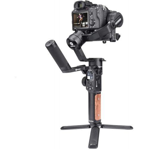  FeiyuTech Feiyu AK2000 S Ak2000S 3 Axis Handheld Gimbal Stabilizer for Sony a9 a7 ii a6500 Series Canon 5D Panasonic GH5 GH4 Nikon D850 Mirrorless and DSLR Digital Camera, Smart Touch Panel