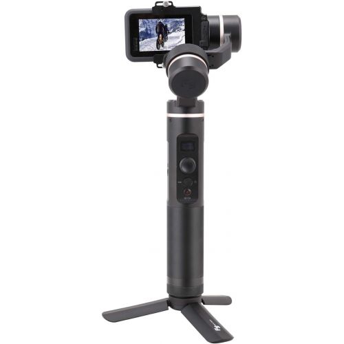  FeiyuTech G6 Updated Version (V2) Splash-Proof Handheld stabilizer Gimbal Compatible for Hero 8 7 6 5 4 3, Sony RX0, Yi 4K, AEE Action Camera, Adapted to Hero 8 with Tripod (G6 V2)