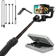 Feiyutech Vimble 2S 3-Axis Smartphone Gimbal Handheld Stabilizer 180mm Extendable Pole Tripod foriPhone X,iPhone XR,iPhone Xs,iPhone 8,iPhone7Plus,Huawei P9,Samsung S8+S9 Plus,XIAO